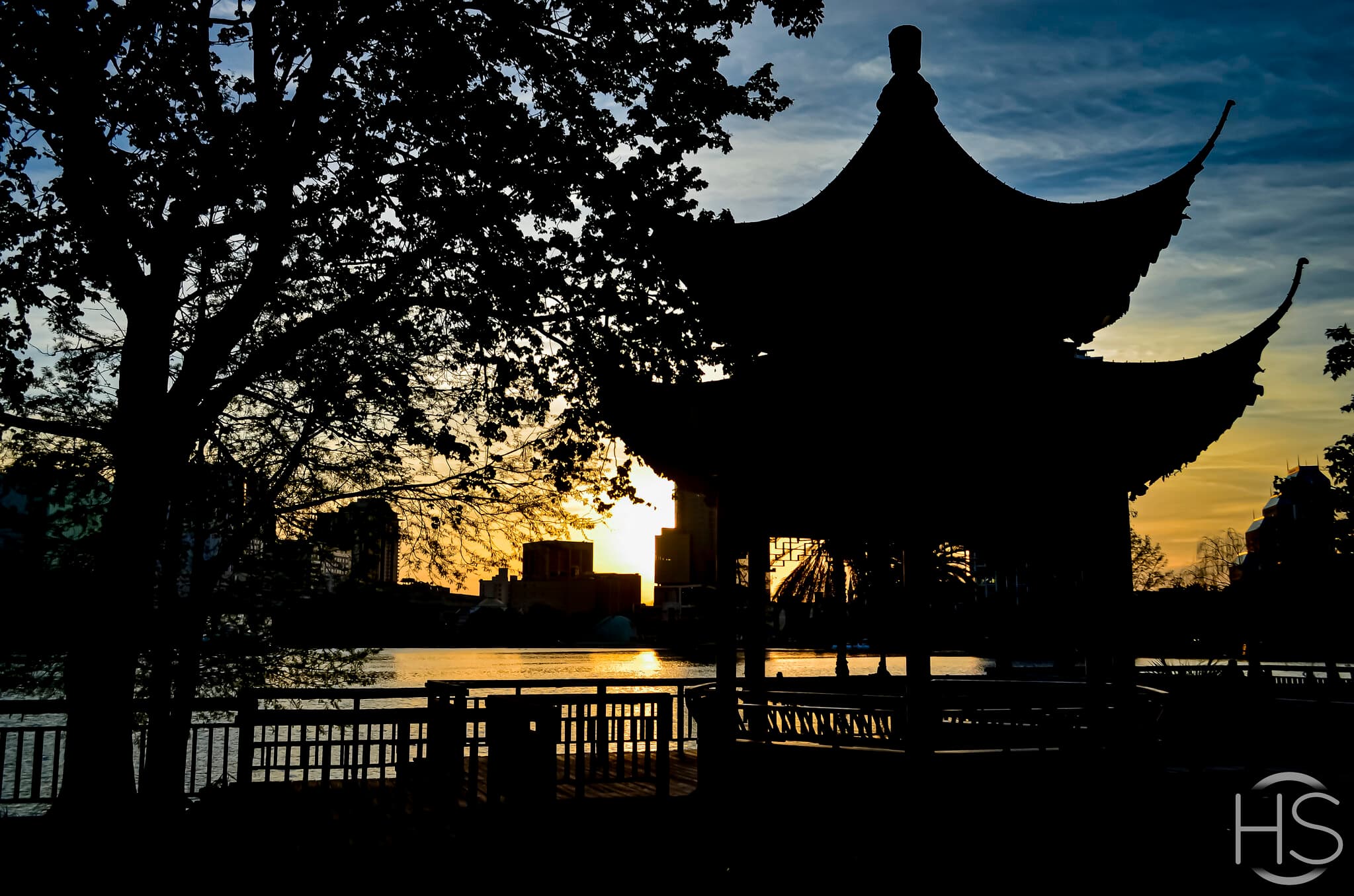 Lake Eola Sunset